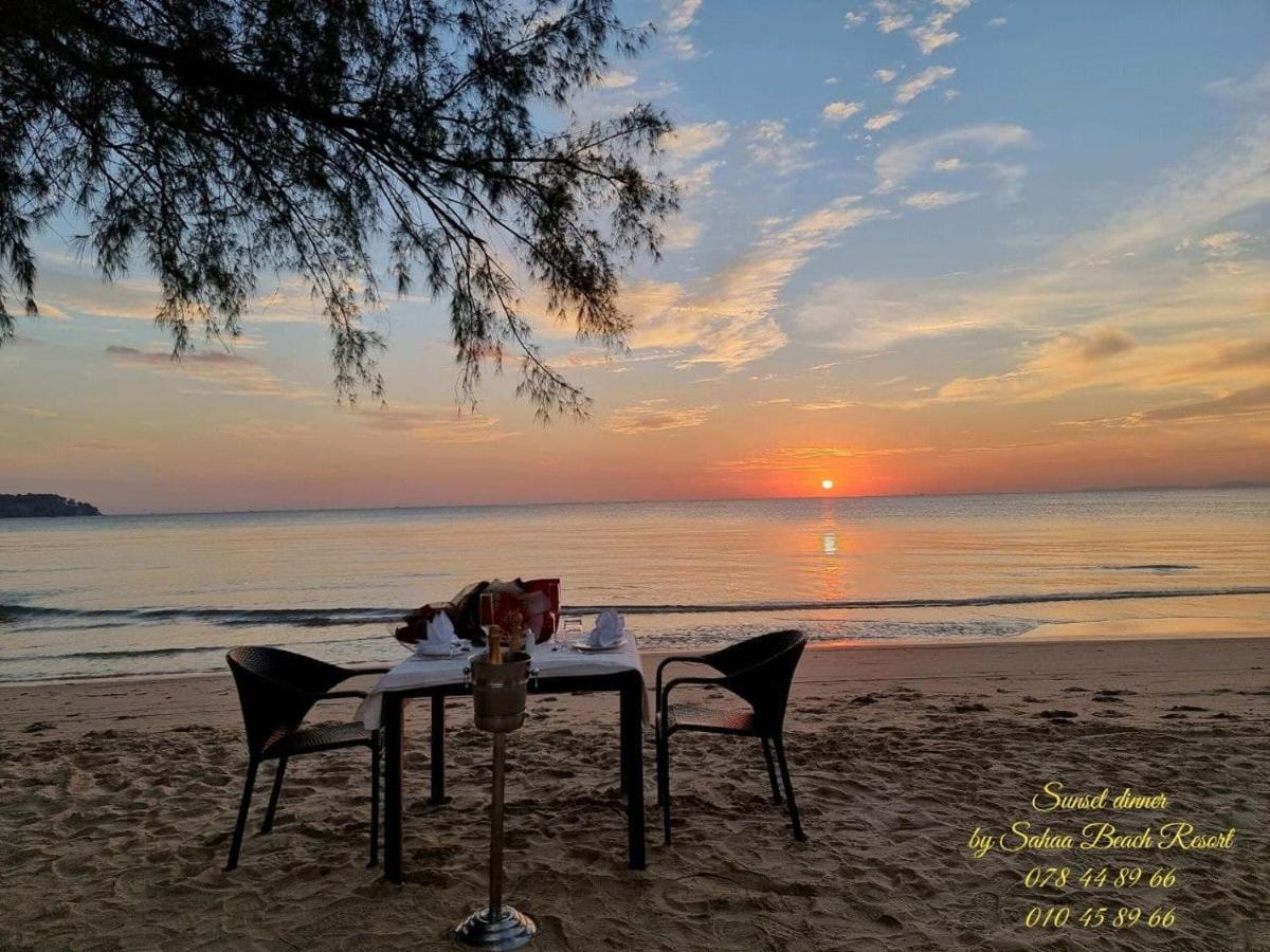 Sahaa Beach Resort Sihanoukville Esterno foto
